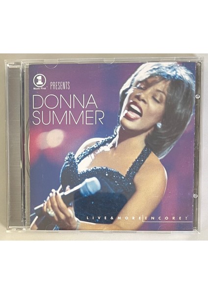 Donna Summer Vh1 Presents Live & More Encore! CD (Orijinal 1999 Dönem Baskı Cd)