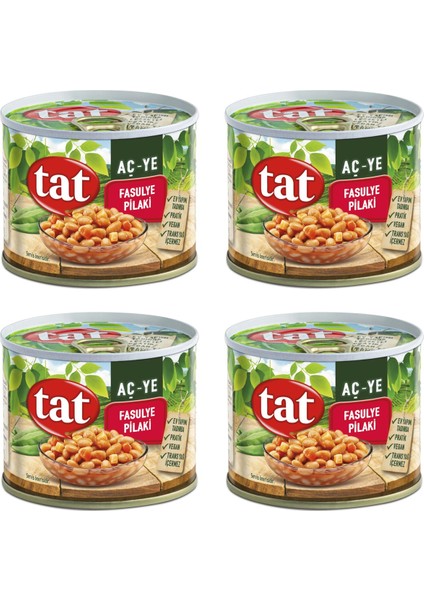 Fasulye Pilaki 200 gr x 4 Adet