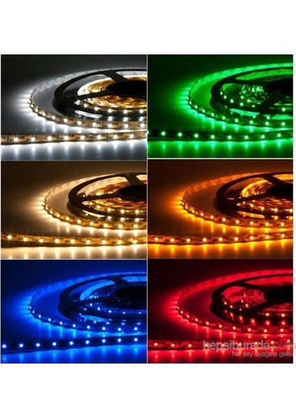 CT-4480 mavi renk Şerit LED 5 mt 12 Volt 3750 Lm