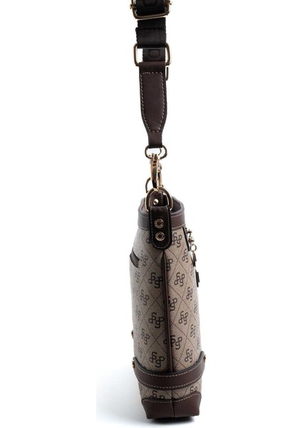 Koyu Bej - Kahve SP1120 Kadın Çapraz Çanta modelleri