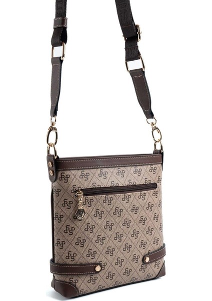 Koyu Bej - Kahve SP1120 Kadın Çapraz Çanta fırsatları