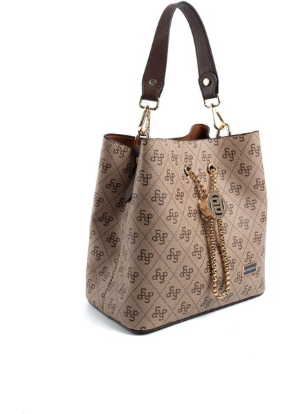 Koyu Bej - Kahve SP967 Kadın Çapraz Çanta fiyatları