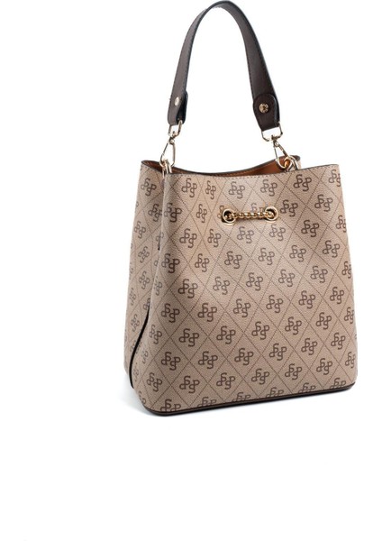 Koyu Bej - Kahve SP967 Kadın Çapraz Çanta fırsatları