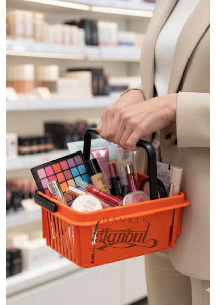 2 Adet 7 Litre Kozmetik Sepeti Bijuteri Sepeti Kırtasiye Sepeti Hırdavat Sepeti fiyatları