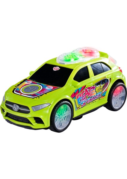 Toys 203765007, Mercedes-Benz A-Class Beat Spinner Oyuncağı, Motorize Teker, Işıklı ve Sesli, Pilli, 23,5 cm