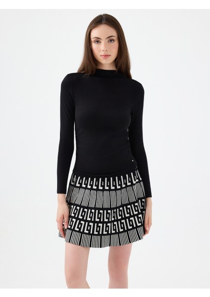 Slim Fit Kadın Tshirt U.kol