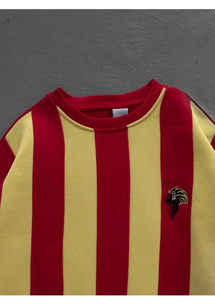 %100 Pamuklu Penye Şardonlu Sweat - Sarı Kırmızı - Sarı Lacivert - Aslan - Kanarya fiyatları