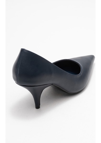 Marcus Lacivert Cilt Kadın Topuklu Ayakkabı indirimleri