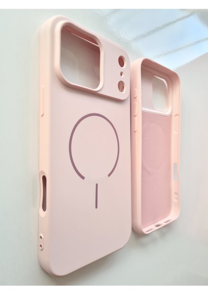 iPhone 17 Promax Magsafe ile Uyumlu Yumuşak Soft Mükemmel Manyetik Esnek Lansman Silikon Kılıf modelleri