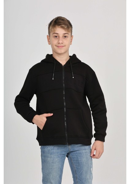 Erkek Çocuk Imposıtıve Baskılı Hırka