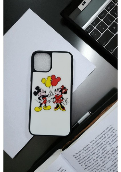 Apple iPhone 11 Pro Uyumlu Mickey Mouse Love Tasarım Baskılı Kılıf fiyatları