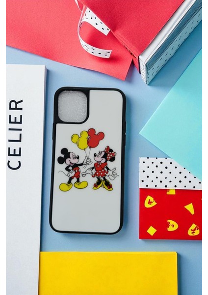 Apple iPhone 11 Pro Uyumlu Mickey Mouse Love Tasarım Baskılı Kılıf fırsatları