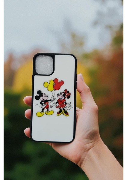 Apple iPhone 11 Pro Uyumlu Mickey Mouse Love Tasarım Baskılı Kılıf indirimleri