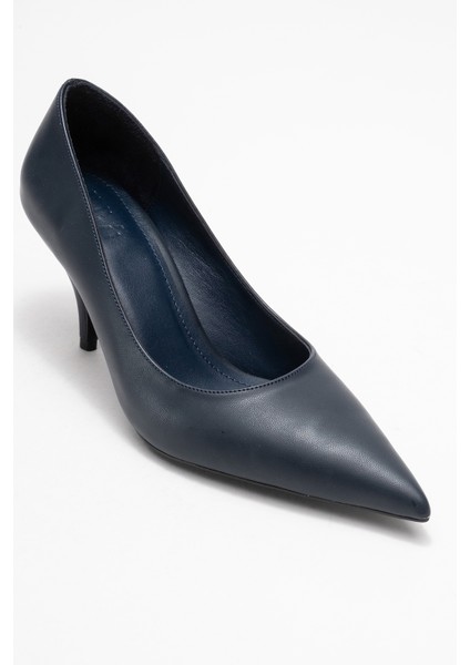 Marcus Lacivert Cilt Kadın Topuklu Ayakkabı modelleri