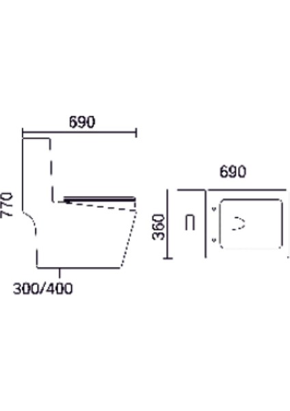 Duvara Sıfır Arkadan Çıkışlı Çift Rezervuarlı Klozet fiyatları