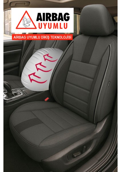 Oniks Tay Tüyü Oto Koltuk Kılıfı -(Hyundai I20-I30-Accent-Blue-Era-Getz ile Uyumlu) modelleri