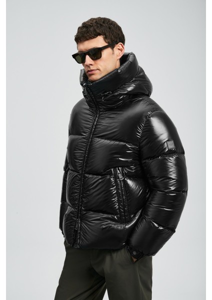 Erkek Jadon Kaz Tüyü Mont 112120249 Siyah modelleri