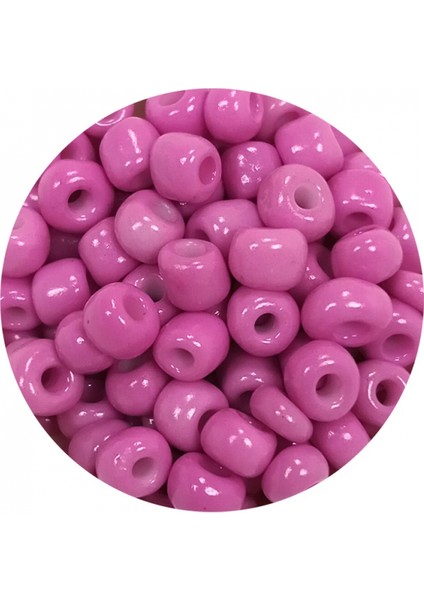 Dökme Cam Kum Boncuk Büyük Boy (6/0) 4 mm - 60 Gram - Koyu Pembe - BNC127 fiyatları