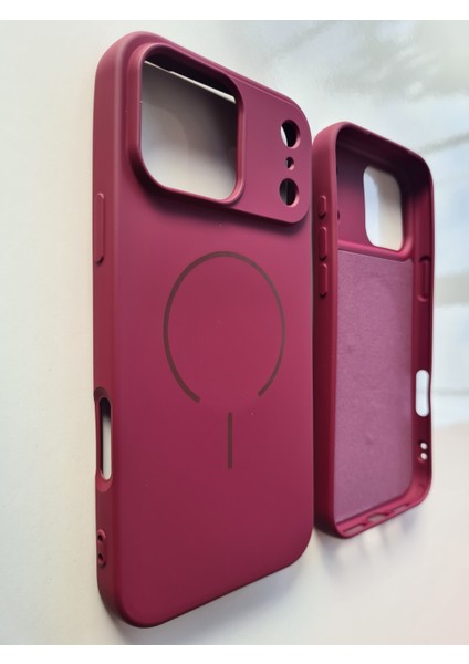 iPhone 17 Promax Magsafe ile Uyumlu Yumuşak Soft Mükemmel Manyetik Esnek Lansman Silikon Kılıf modelleri