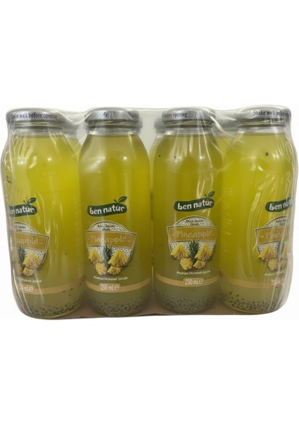 BEN NATÜR ANANAS AROMALI İÇECEK 12x250ml