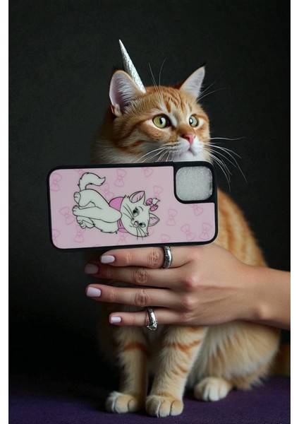 Apple iPhone 11 Pro Uyumlu Sevimli Kedi Marie Baskılı Silikon Disney Lansman Kılıf modelleri