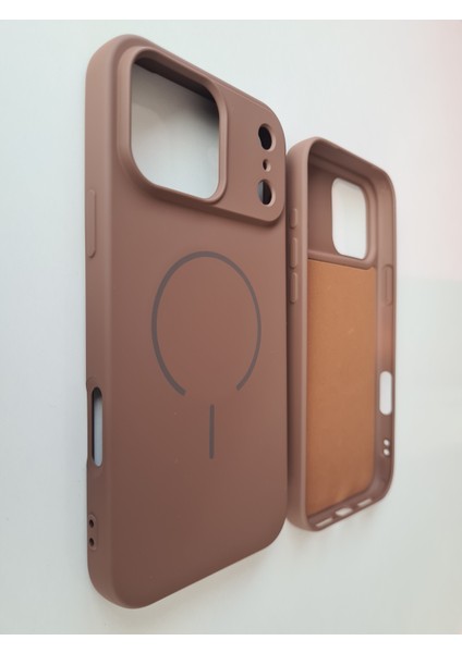 iPhone 17 Promax Magsafe ile Uyumlu Yumuşak Soft Mükemmel Manyetik Esnek Lansman Silikon Kılıf fiyatları