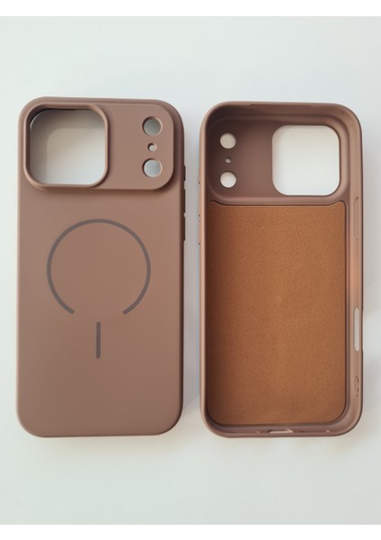 iPhone 17 Promax Magsafe ile Uyumlu Yumuşak Soft Mükemmel Manyetik Esnek Lansman Silikon Kılıf modelleri