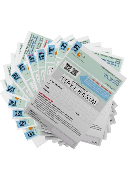 2026 KPSS Lisans ÖSYM Çıkmış Soru Tıpkı Basım 12li Deneme Paketi Video Çözümlü Türkiye Geneli modelleri