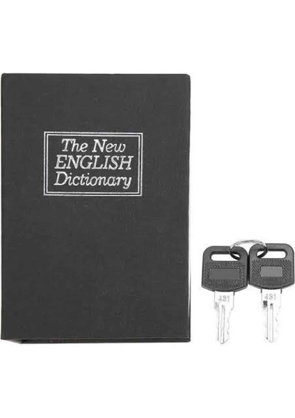 Zengezur Gizli Kasa Kilitli Sözlük Görünümlü 18CM Gizli Kasa Büyük Boy Anahtarlı indirimleri