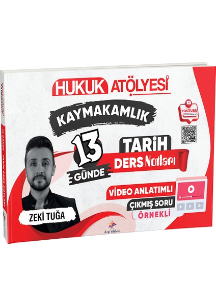 Dizgi Kitap Hukuk Atölyesi Kaymakamlık 13 Günde Tarih Ders Notları - Zeki Tuğa Dizgi Kitap