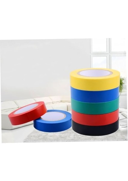 Home 5 Adet Elektrik Bandı,pvc Bant,10 Metre (Renkli) modelleri