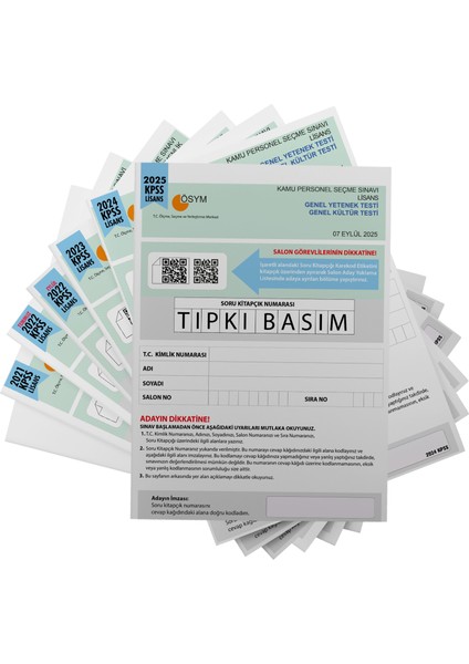 2026 KPSS Lisans ÖSYM Çıkmış Soru Tıpkı Basım 6lı Deneme Paketi Video Çözümlü Türkiye Geneli modelleri