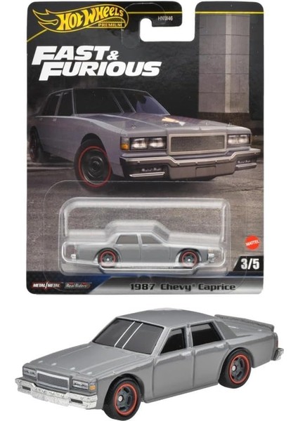 Fast-Furious Premium Araba 1987 Chevy Caprice HNW46-HRT98