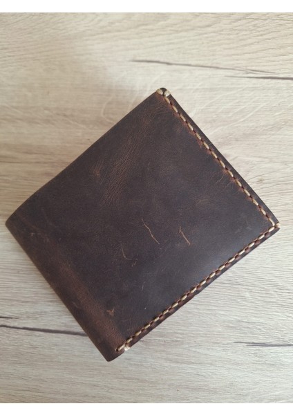 Fjord Hakiki Deri El Yapımı Erkek Cüzdan (Cinnamon) modelleri