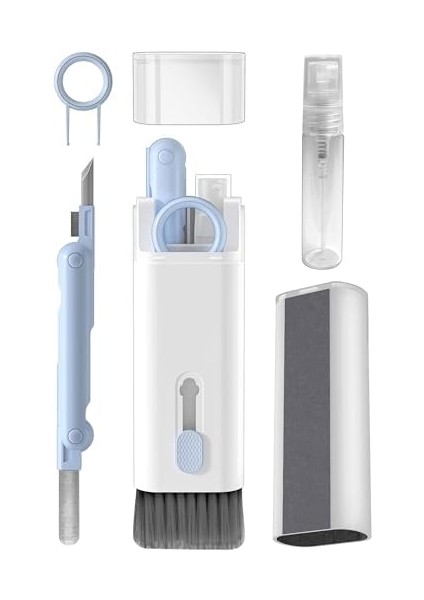 1 Arada Elektronik Temizlik Kiti – Klavye, Airpods, Laptop, Ekran, Kulaklık ve Telefon Için Çok Amaçlı Fırçalı Temizleyici Set | Evınto modelleri