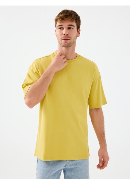 Oversize Fit Erkek Tshirt K.kol
