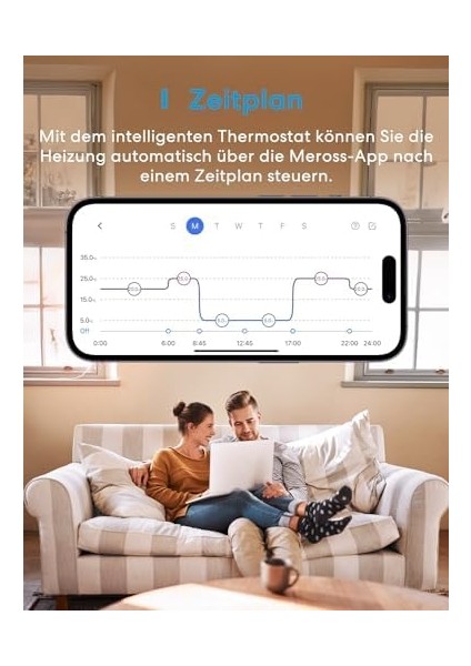 Akıllı Termostat, Kombi Sistemi Kontrolü, Isıtma & Soğutma, Wi-Fi Oda Termostatı, Uzaktan Kontrol, Hassas Isı Ayarı, LED Dokunmatik Ekran, Elektrikli Termostat, Dokunmatik Ekran, Beyaz fiyatları