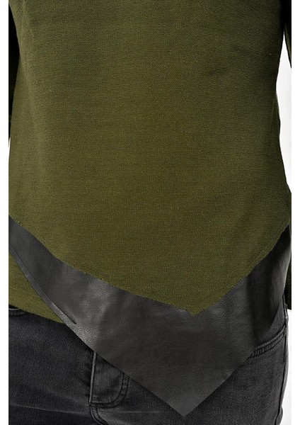 ETR 04 Slim Fit Yeşil O Yaka Triko