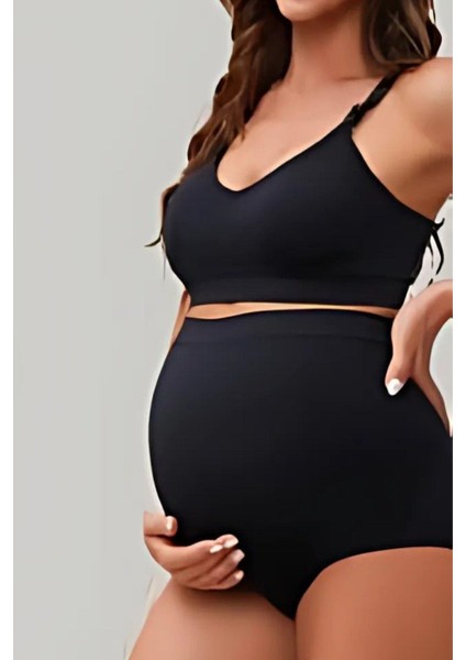 Hamile Slip Dikişsiz Korse Kadın 4449