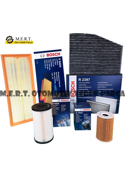 Seat Altea 1.6 Tdı Bosch Filtre Bakım Seti (2010-2015)