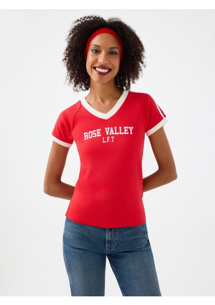 Slim Fit Kadın Tshirt K.kol