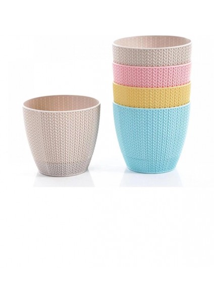 Serinova Sümela Saksı 1 Adet Yuvarlak 1 No 0,5 Lt -Sml1