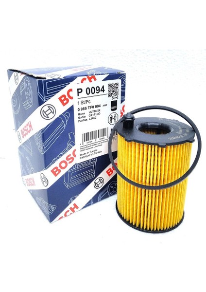 Volvo V50 1.6 Dizel Bosch Filtre Bakım Seti (2007-2009) 109HP modelleri