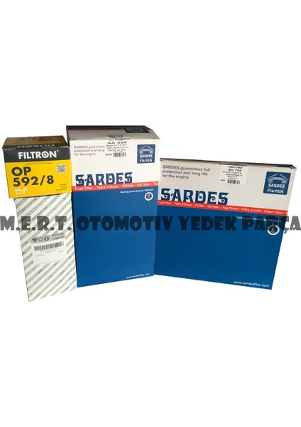 Fiat Ducato Euro 5 Filtre Bakım Seti 553497752