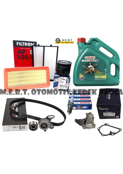 Getz 1.4 Komple Bakım Seti Triger Devirdaim Filtre Buji