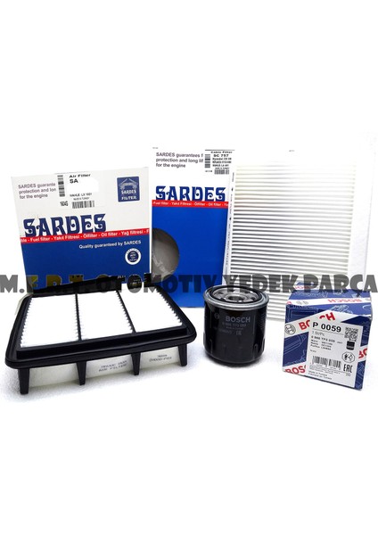 Hyundai I30 1.4 / 1.6 Benzinli Filtre Bakım Seti (2007-2012)