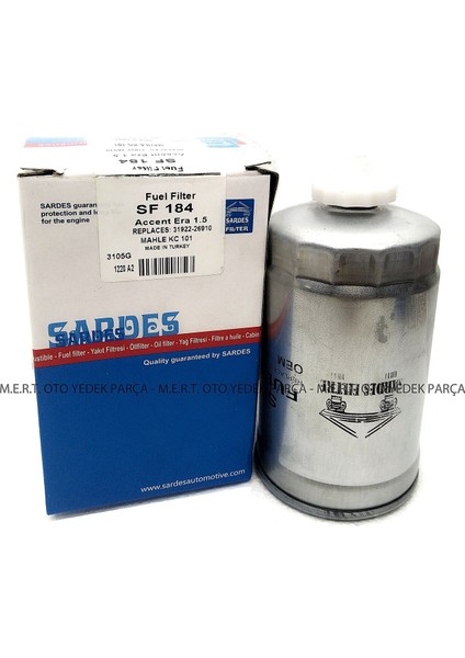 Hyundai Accent Admire 1.5 Crdi Dizel Filtre Bakım Seti 2004-2006 modelleri