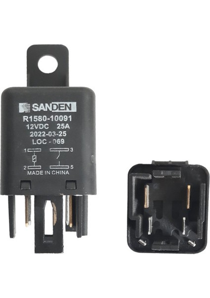 Sanden 12 V.guc Rolesı Hyundaı-Kıa-Peugeot-Is Makınesı Fan-Kalorıfer-Mars Unıversal