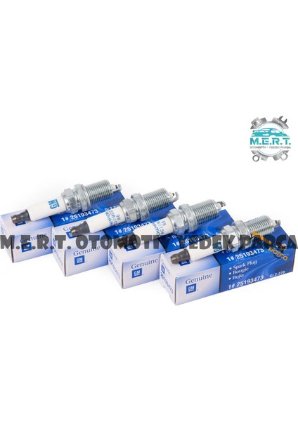 Chevrolet Cruze 1.6 Benzinli Ateşleme Bujisi Takımı Orjinal Gm