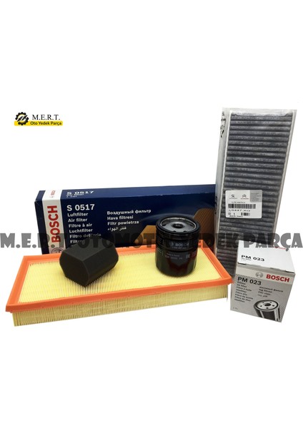 Peugeot 3008 1.2 Puretech Filtre Bakım Seti 130HP